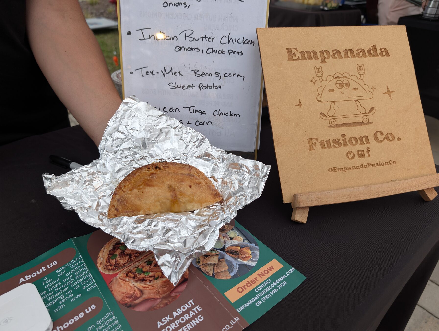 Fresh food from a participating market vendor